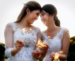 women wedding